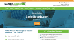 Desktop Screenshot of basicelectric.com